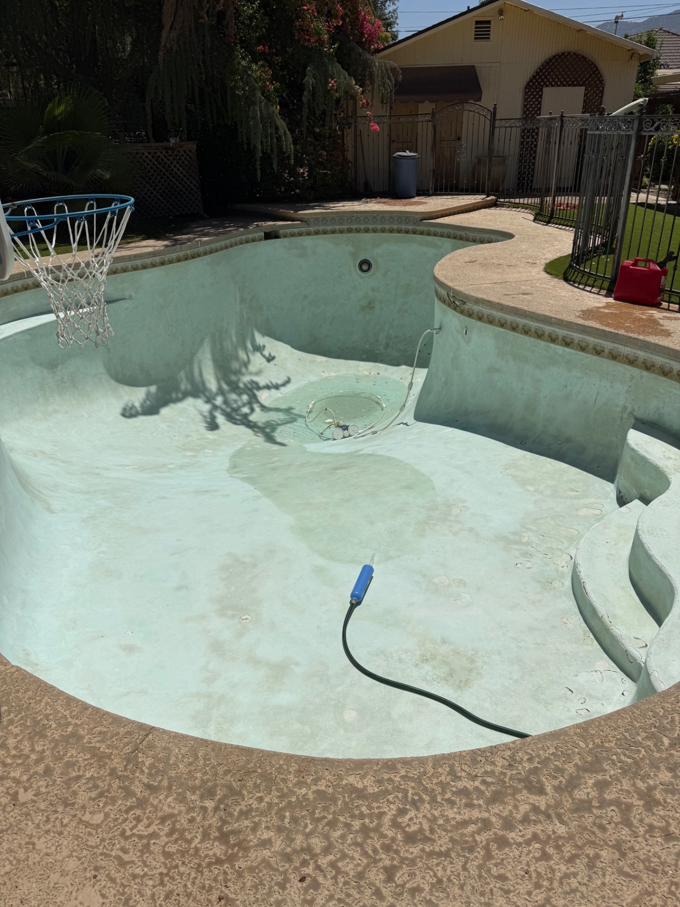 Green Pool Recovery after