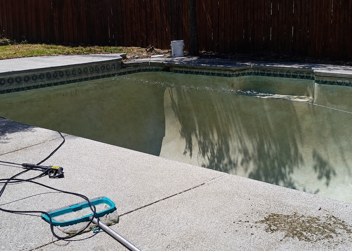 Acid Wash & Surface Restoration after