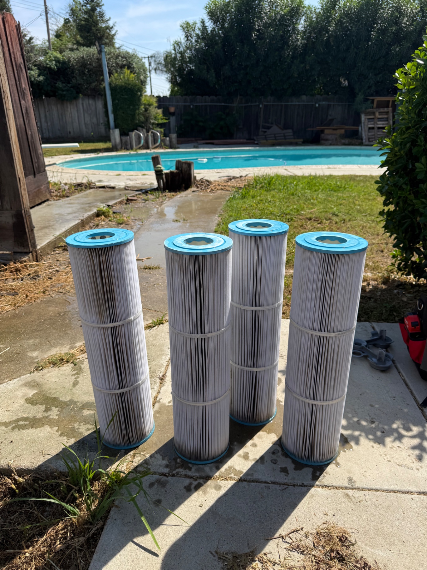 Filter Cleaning Results after